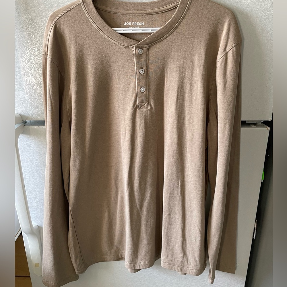 JOE FRESH Men’s L long sleeve shirt